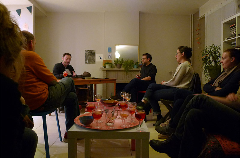 Une séance du Conteneur